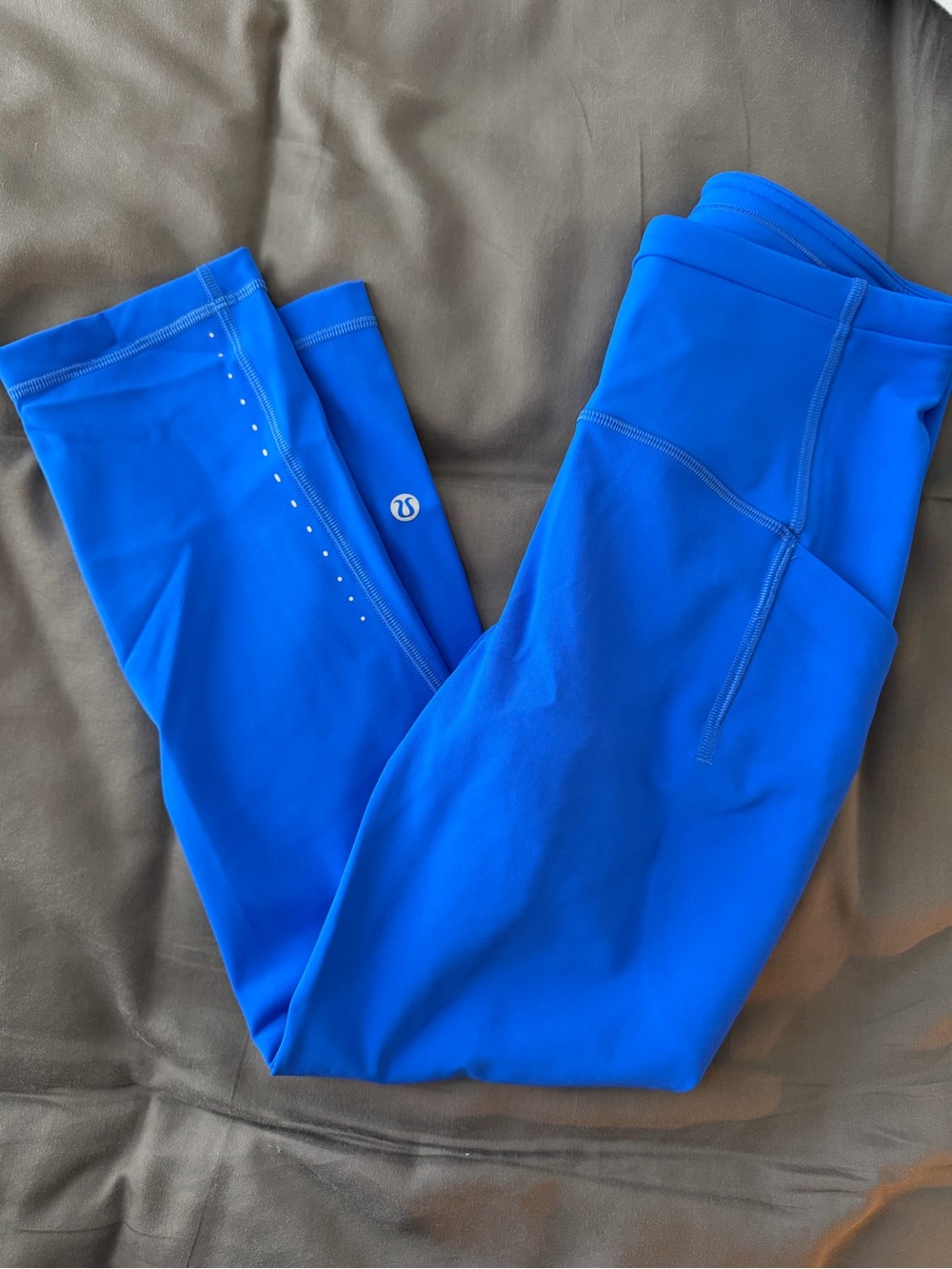 lululemon athletica Bright Blue Track Pants / Joggers